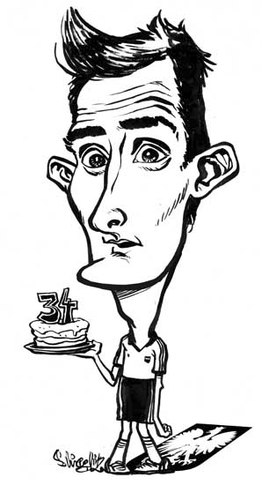 Cartoon: Miro Klose (medium) by stieglitz tagged miroslaw,miro,klose,karikatur,caricature,caricatura