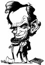 Cartoon: Abe Lincoln (small) by stieglitz tagged abraham,lincoln,karikatur,caricature,caricatura