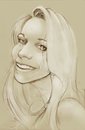 Cartoon: leah (small) by michaelscholl tagged pencil sketch woman