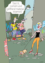 Cartoon: Cornern (small) by sobecartoons tagged rumhängen,jugendsprache,zielfahndung,ausgucken,anmachen