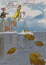 Cartoon: Fischbrötchenfütterung (small) by sobecartoons tagged natur,umwelt,meer