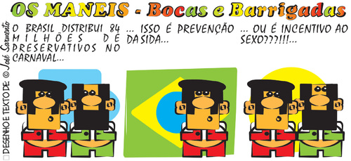 Cartoon: Carnaval no Brasil (medium) by jose sarmento tagged carnaval,no,brasil