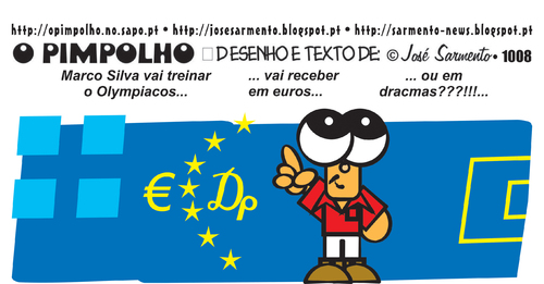 Cartoon: O Pimpolho (medium) by jose sarmento tagged pimpolho