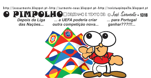 Cartoon: O Pimpolho (medium) by jose sarmento tagged jose,sarmento,pimpolho