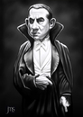 Cartoon: Lugosi (small) by JMSartworks tagged caricature,actors,filmmakers,hollywood,paintool,sai,painter