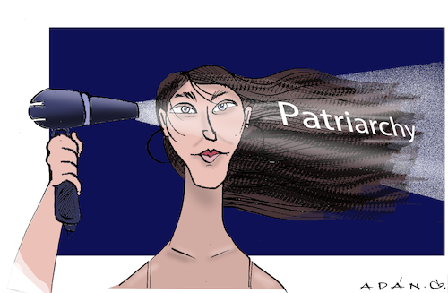 Cartoon: contra el Patriarcado (medium) by adancartoons tagged hombres