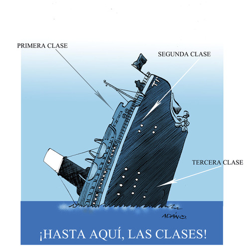 Cartoon: titanic (medium) by adancartoons tagged titanic,adan,mar