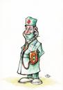 Cartoon: Walk-doctor (small) by Liviu tagged doctor,walkman,stetoscope,