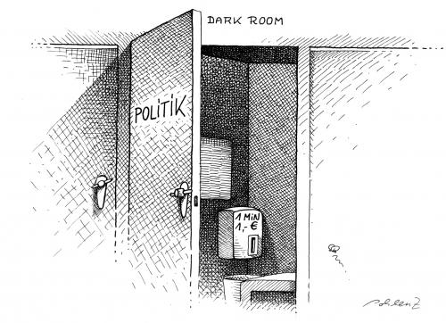 Cartoon: Dark Room (medium) by Pohlenz tagged dark,room,politics,politik,politiker,dark room,dunkelkammer,toilette,besprechung,sex,geheim,dark,room