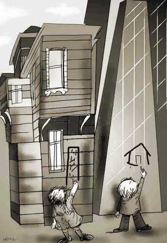 Cartoon: home (medium) by oguzgurel tagged humor