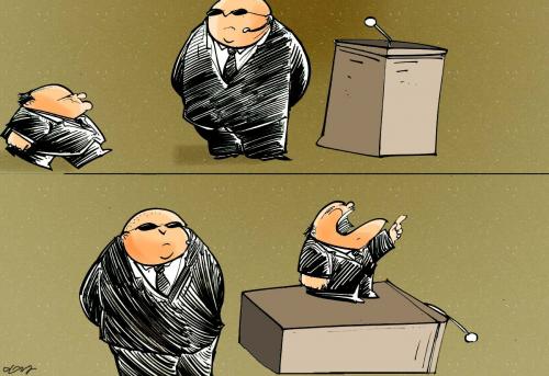 Cartoon: political (medium) by oguzgurel tagged humor