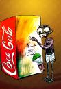 Cartoon: cocacola (small) by oguzgurel tagged humor