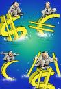 Cartoon: economic (small) by oguzgurel tagged humor