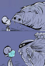 Cartoon: h1n1 (small) by oguzgurel tagged humor