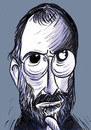 Cartoon: steve jobs (small) by oguzgurel tagged portrait