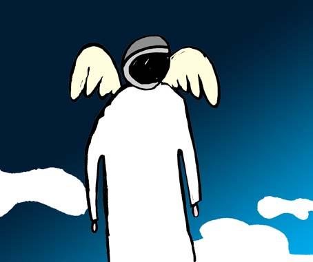 Cartoon: angel (medium) by alexfalcocartoons tagged angel