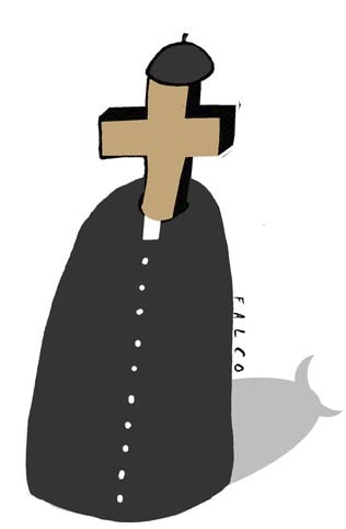 Cartoon: religion (medium) by alexfalcocartoons tagged religion