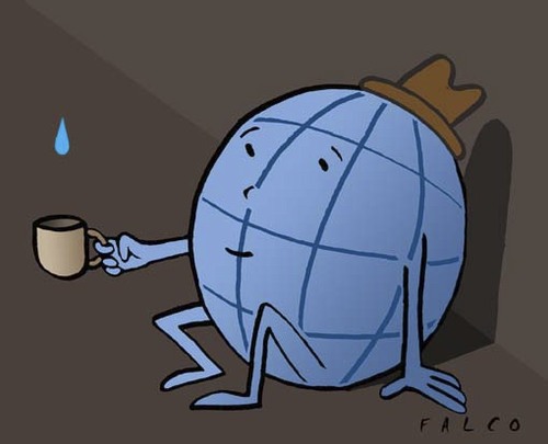 Cartoon: water (medium) by alexfalcocartoons tagged water