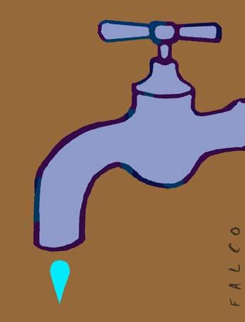 Cartoon: water (medium) by alexfalcocartoons tagged water