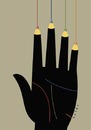 Cartoon: colorbyfinger (small) by alexfalcocartoons tagged colorbyfinger