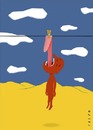 Cartoon: hanged (small) by alexfalcocartoons tagged hanged