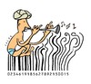 Cartoon: musicalcodebars (small) by alexfalcocartoons tagged musicalcodebars