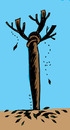 Cartoon: suicidetree (small) by alexfalcocartoons tagged suicidetree