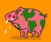 Cartoon: swine flue (small) by alexfalcocartoons tagged swine,flue