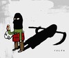 Cartoon: terrorist (small) by alexfalcocartoons tagged terrorist