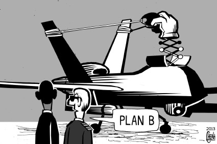 Cartoon: Drone (medium) by sinann tagged drone,plan