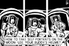 Cartoon: Apollo 11 portraits (small) by sinann tagged apollo,11,moon,landing,portraits
