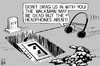 Cartoon: Death of Walkman (small) by sinann tagged death sony walkman