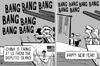 Cartoon: Disputed island firing (small) by sinann tagged disputed,island,fire,warship,bang,new,year