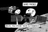 Cartoon: Mars Mission India (small) by sinann tagged india,mars,mission,probes,outsource