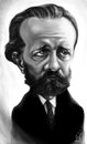 Cartoon: TCHAIKOVSKY (small) by ALEX gb tagged pyotr ilyich tchaikovsky composer music classical russian