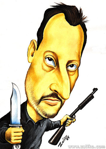 Cartoon: Jan Reno (medium) by zaliko tagged jan,reno