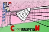 Cartoon: CorruptioN at the Olympic Games (small) by laughzilla tagged china,indonesia,korea,badminton,london,olympic,olympics,2012,games,caricature,editorial,cartoon,satire,parody,laughzilla,thedailydose,sports,corruption,corrupt