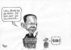 Cartoon: Obama (small) by kipanya tagged obama