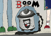 Cartoon: Bombe du Boston Marathon (small) by BinaryOptions tagged optionsclick,option,binaire,options,binaires,bombe,autocuiseur,boston,marathon,attentat,news,infos,nouvelles,actualites,caricature,dessin,webcomic,politique,guerre,terrorime,terreur