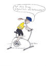Cartoon: Heimtrainer (small) by heike gerber tagged heimtrainer,fahrradhelm,fahrrad,fitnessstudio,verkehr,verkehrssicherheit