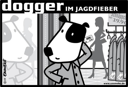 Cartoon: dogger im jagdtrieb (medium) by EMMEKE tagged hunt,hunter,dog,dogger,schnäppchenjagd,bargain,schnäppchen,einkaufen,shopping,lady,frau,ausverkauf,sale,jagdtrieb,jagdsin