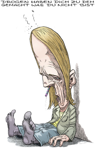 Cartoon: Drogen (medium) by wambolt tagged cartoon,social,commentary,satire