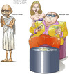 Cartoon: Spirituelle Werte (small) by wambolt tagged humor,satire,cartoon,werte