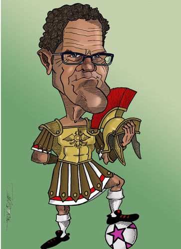 Cartoon: Fabio Capello (medium) by Berge tagged italian,caricature,football,coach