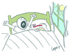 Cartoon: Morning Breath (small) by Lopes tagged couple,breath,morning,toothbrush,bed,wife,relationship