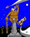 Cartoon: Kong Christmas (small) by Macawrena tagged mike mason