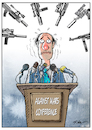 Cartoon: Against Wars  Conference -Ridha (small) by Ridha Ridha tagged against,wars,conference