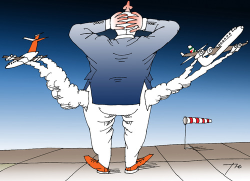Cartoon: Air-losses (medium) by tunin-s tagged air,losses