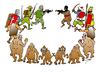 Cartoon: New look on Evolution (small) by tunin-s tagged updated,evolution