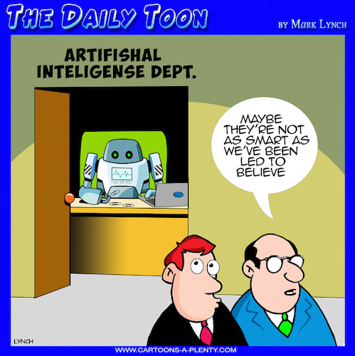 Cartoon: Ai (medium) by toons tagged artificial,intelligence,data,centres,center,artificial,intelligence,data,centres,center